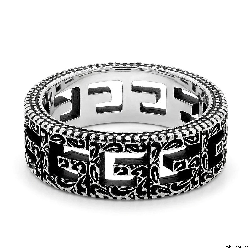 Gucci retro - style silver bracelet