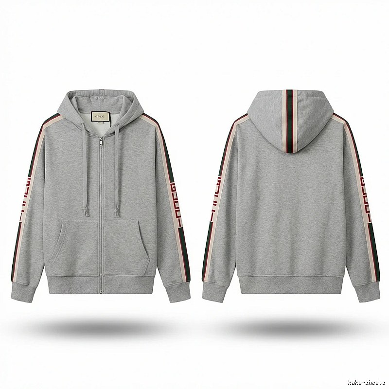 Gucci Stripe Grey Hoodie