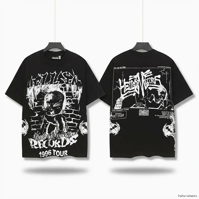 Hellstar Records Series Dark Style T-shirts