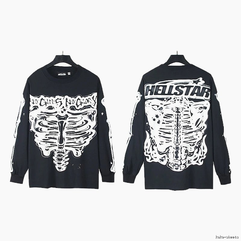Hellstar Skeleton Dark Style Long-sleeve