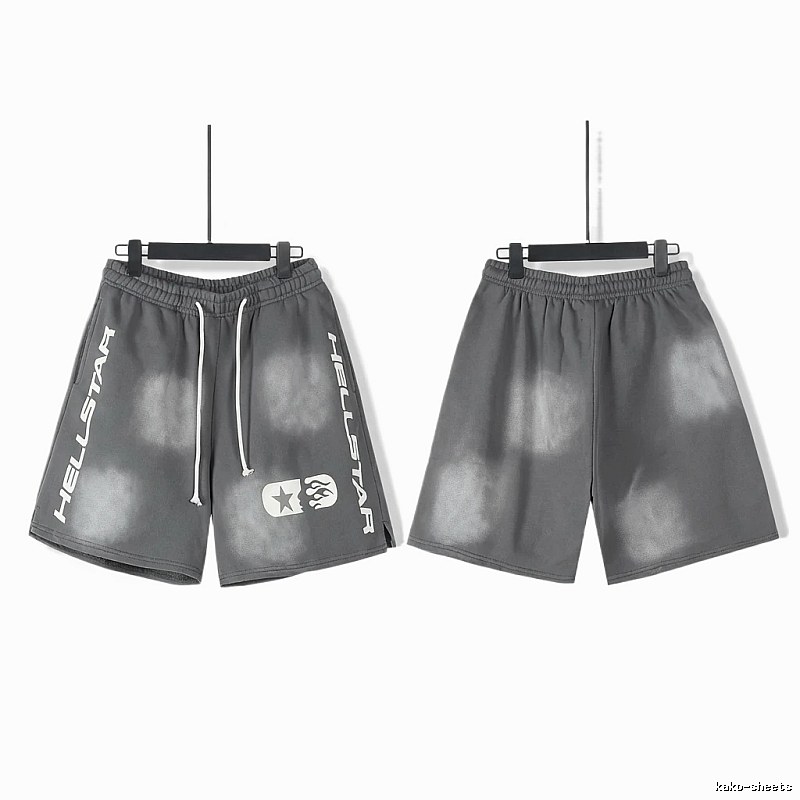Hellstar Tie - Dye Style Grey Shorts