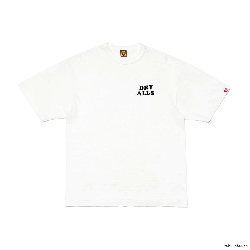 HUMAN MADE EDRYALLS Japanese Streetwear White Short Sleeve T-Shirt