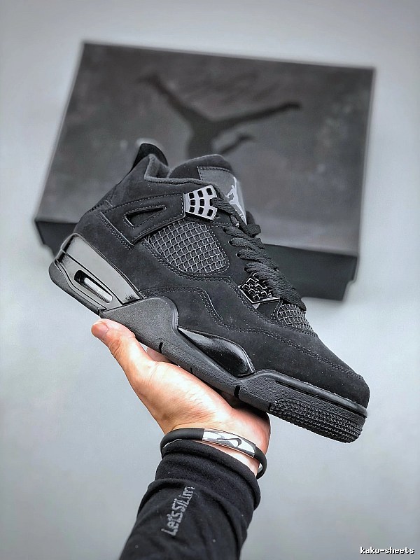 Jordan Black Basketball High-Tops and Padded Ankle Collar