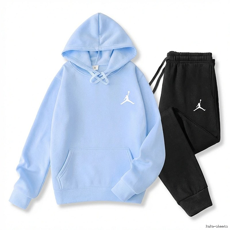 Jordan sports and leisure suit (blue and black)