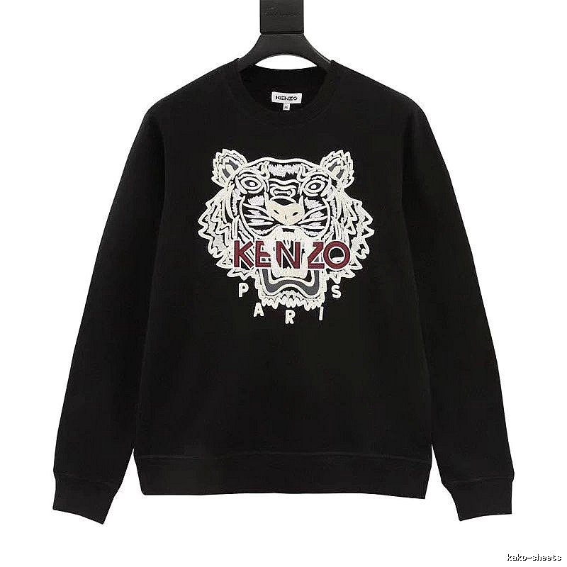 Kenzo Style Kc53 Tiger SweatShirt Warm Weather Graphic