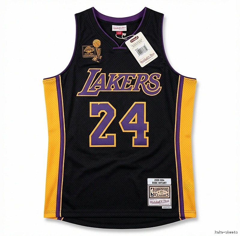 Kobe Lakers retro-style jerseys