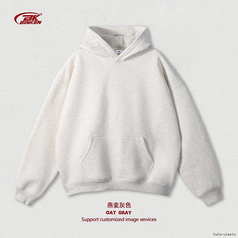 Lightweight Pullover hoodie Navy Blank Kangaroo for Trend Styling