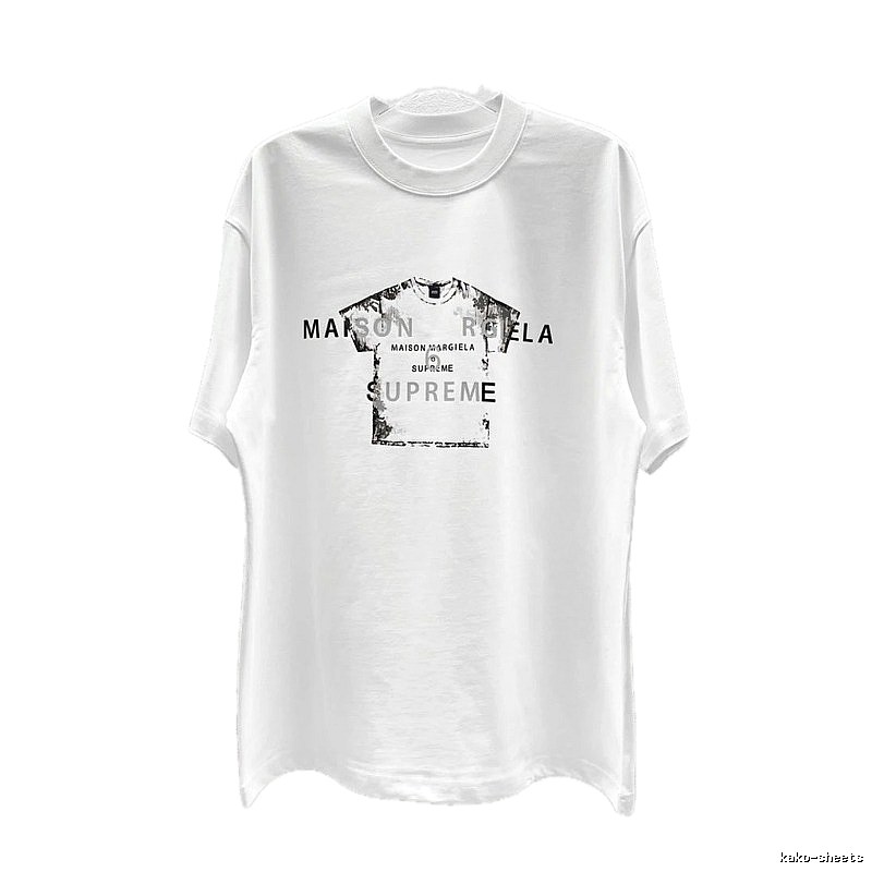 Maison Margiela Co-branded Street Style White T-shirt