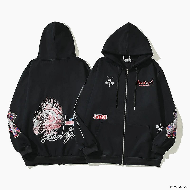 Mastermind Style W06 Zip Hoodie Resort Wear Skull