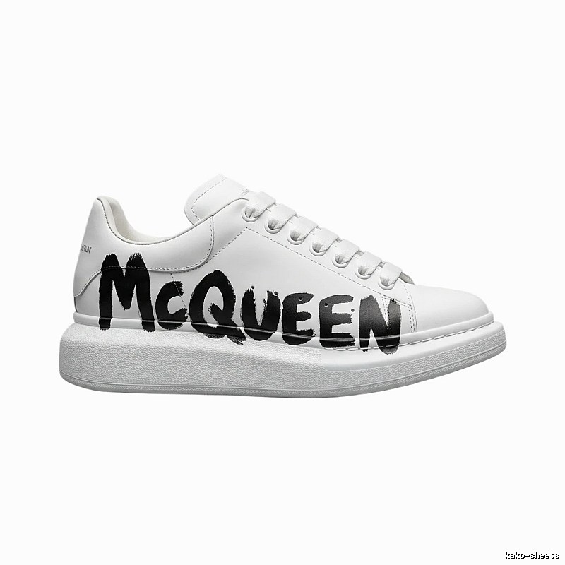 McQueen - printed casual - style white shoes
