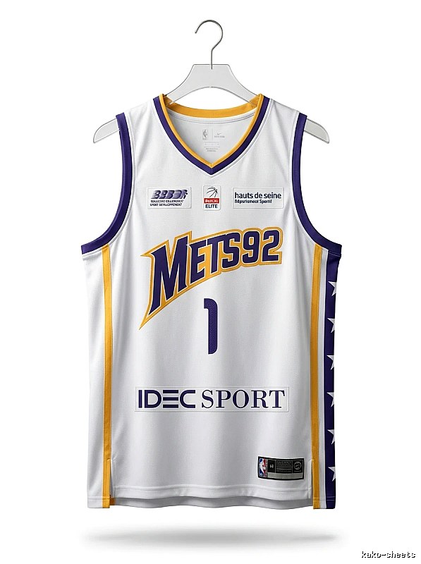 METS92 Sporty White Jersey