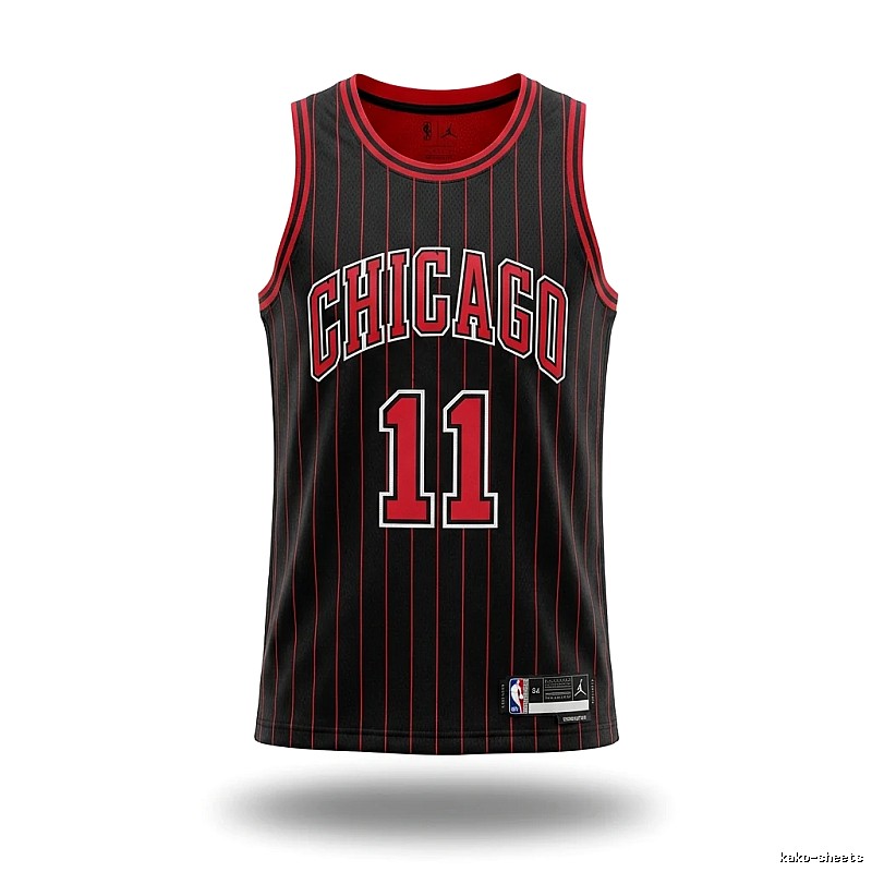 Michael Jordan retro black and red jersey