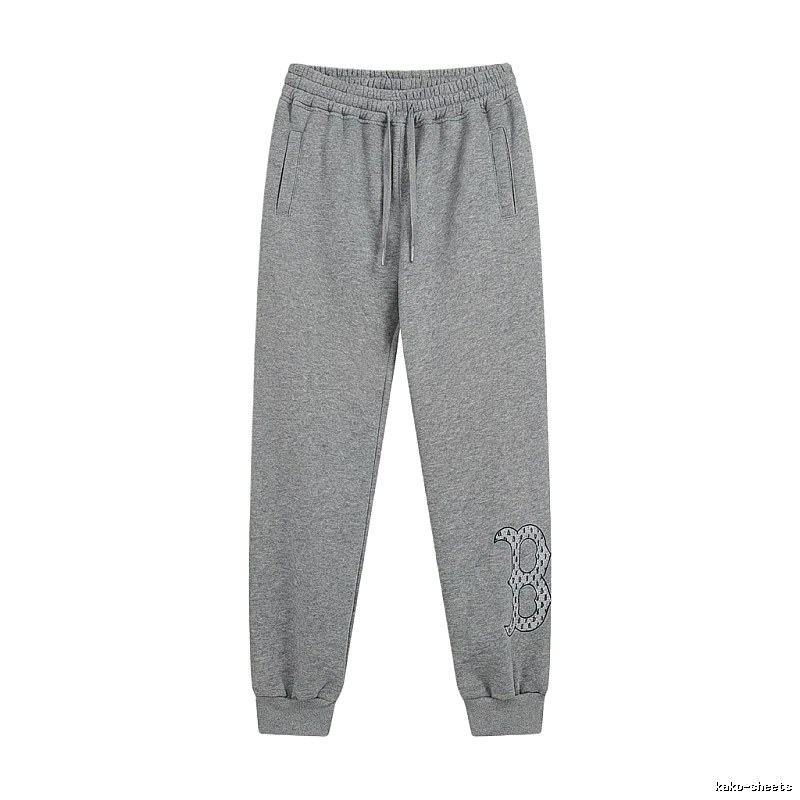 MLB series casual gray sweatpants