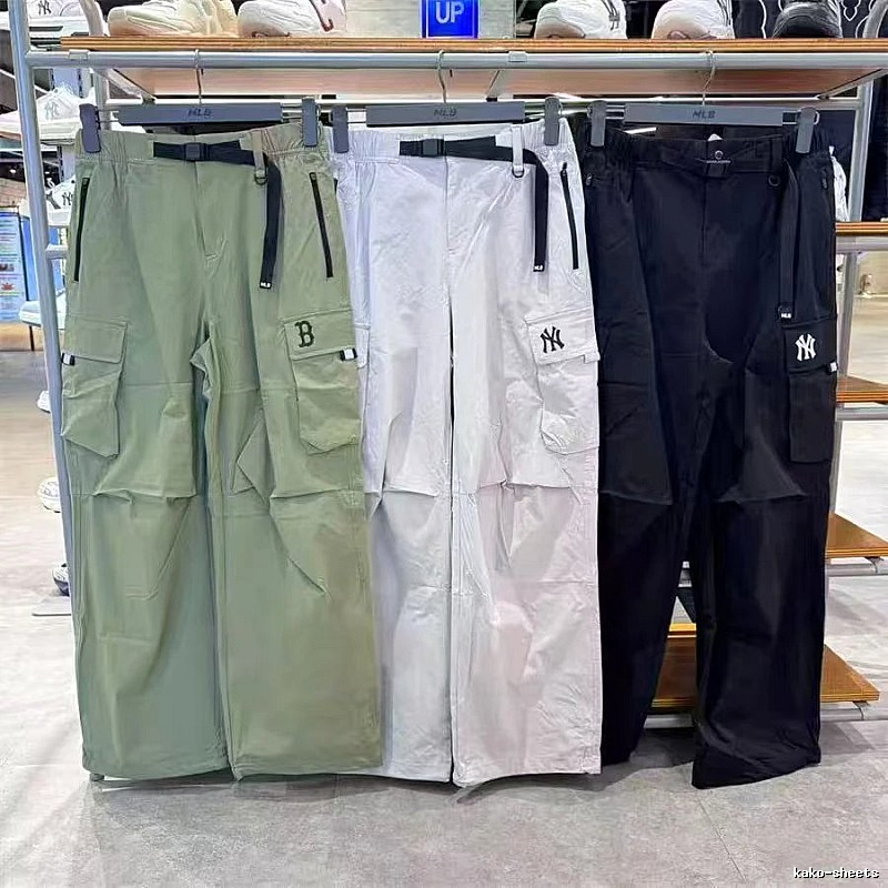 MLB Streetwear Assorted Colors Logo Cargo Pants