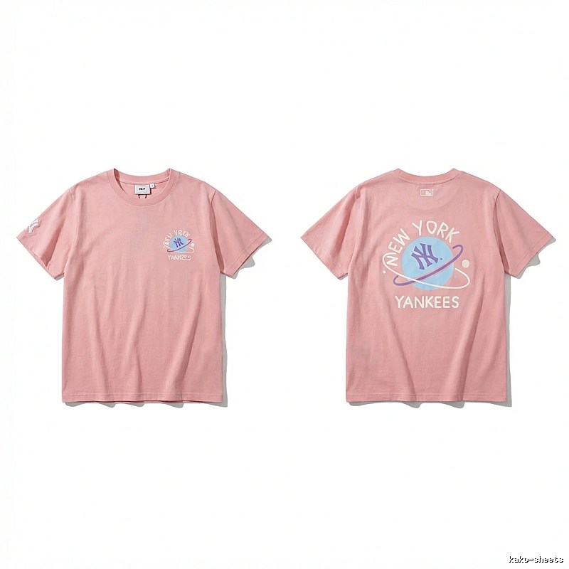 MLB Yankees pink T-shirts