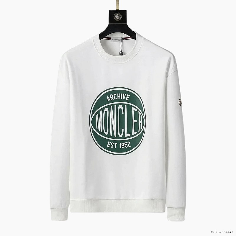 Moncler Archive Retro White Sweatshirt