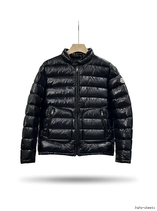 Moncler black fashionable down jacket