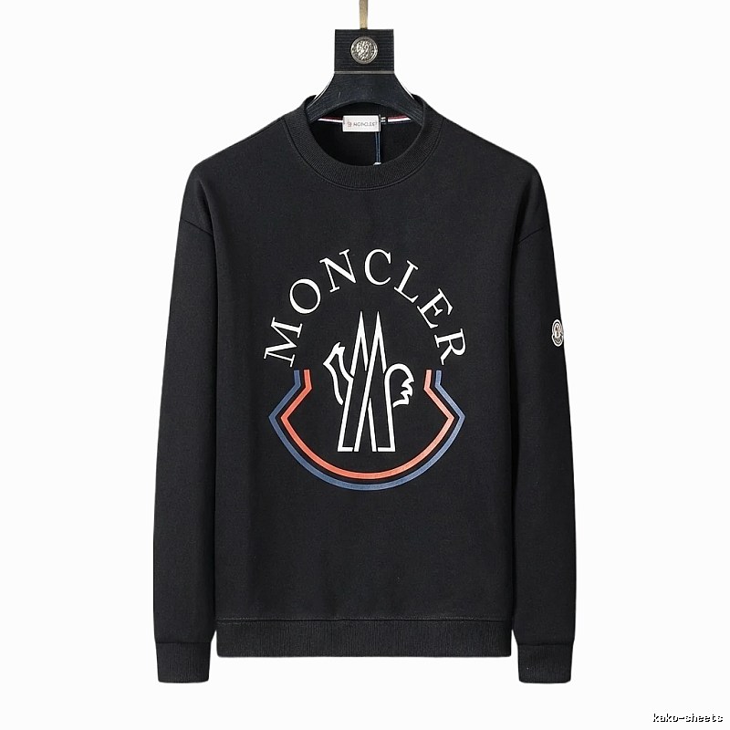 Moncler Classic and Stylish Black Sweatshirt