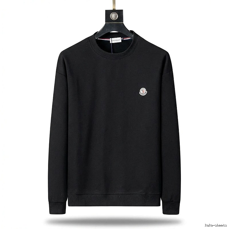 Moncler classic simple black sweatshirt