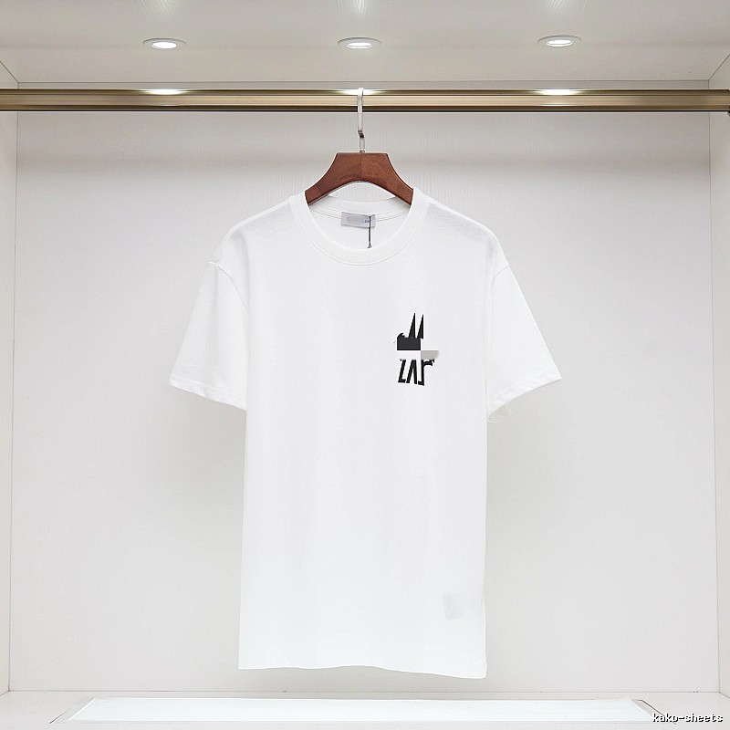 Moncler Printed Casual-style White Short-sleeve T-shirt