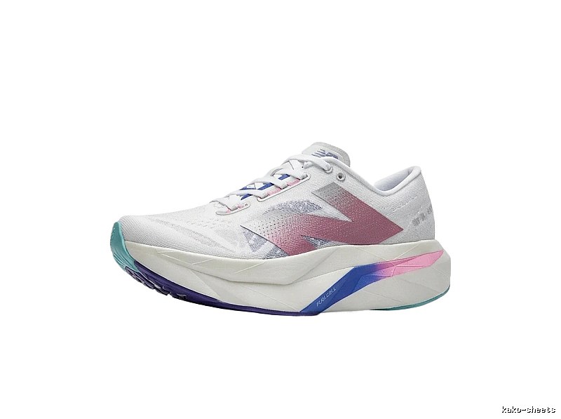 New Balance Trendy Style White and Purple Athletic Shoes