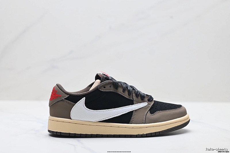 Nike Air Jordan 1 Retro Black-Brown Shoes