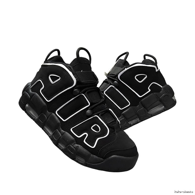 Nike Air More Uptempo Black Warrior