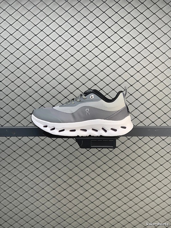 On Gray Sculpted Cushioning Cloud Runners
