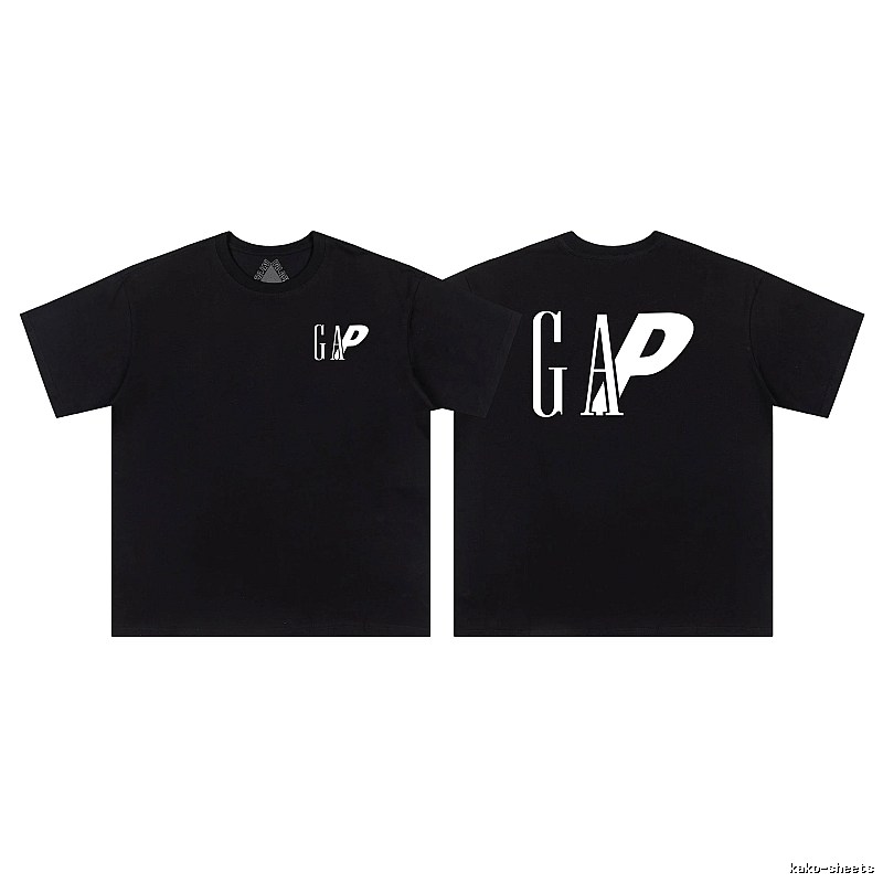 Palace x GAP Street Style Black T-Shirt