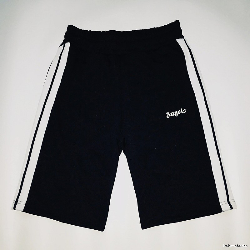 Palm Angels Classic Track shorts Black Side Stripe for Daily Styling
