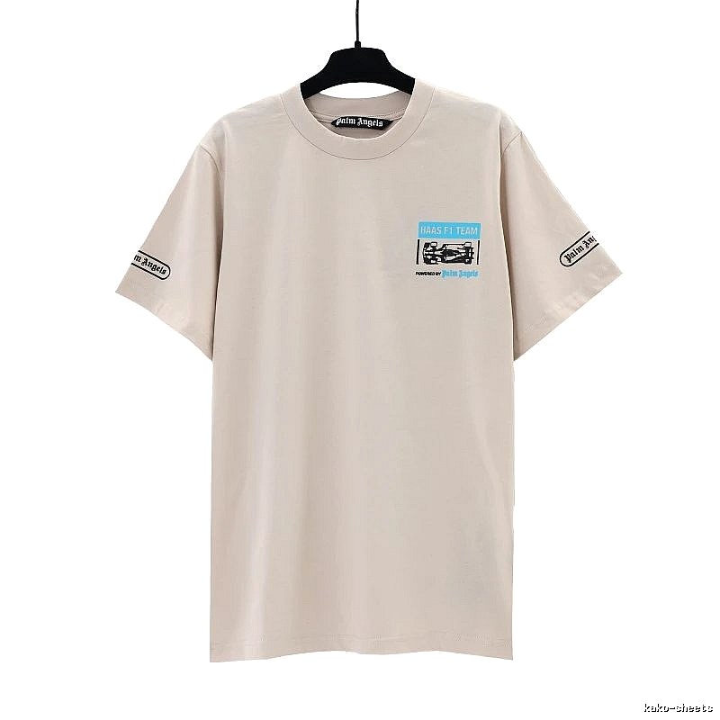 Palm Angels Daily Logo T-shirt White Palm Tree for City Outfits