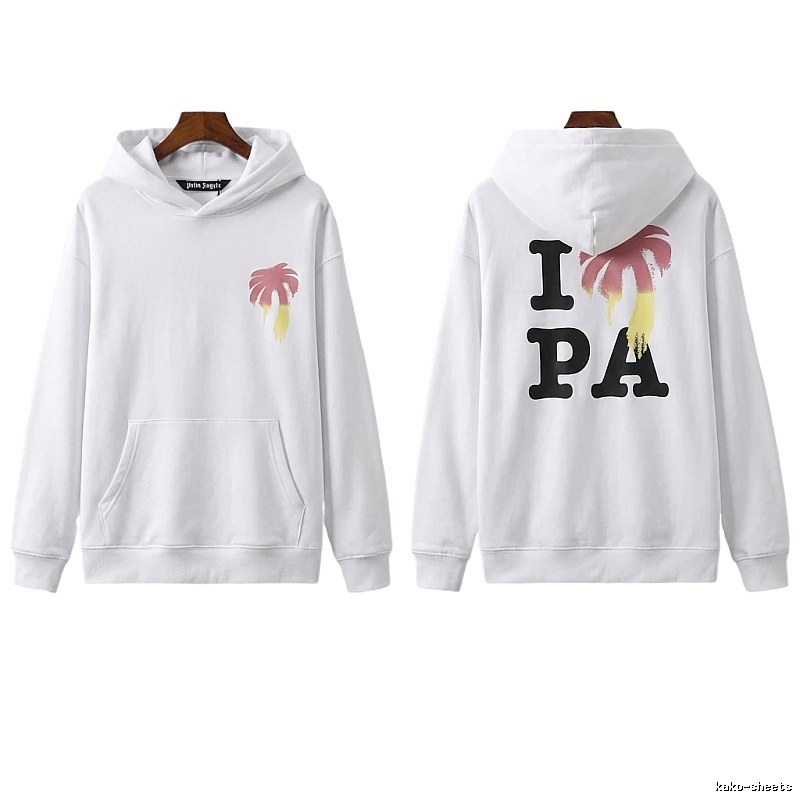 Palm Angels Palm Print Hoodie