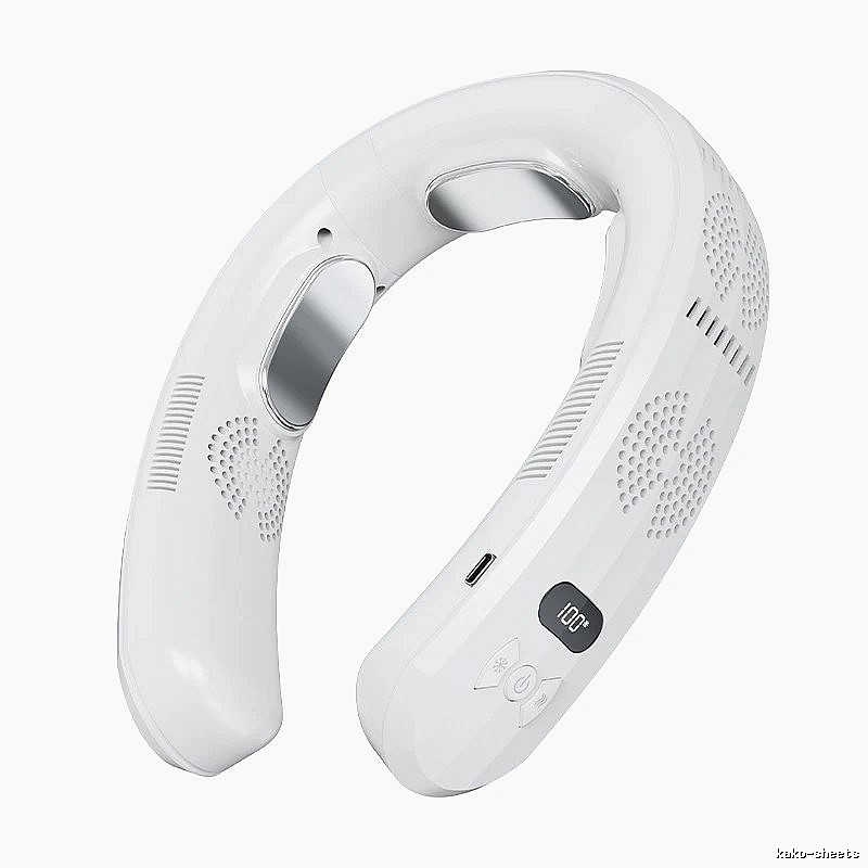 Personal Cooling Neck Fan White