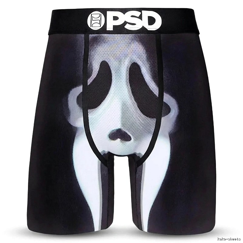 PSD Ghost Face Dark Style Boxer Briefs
