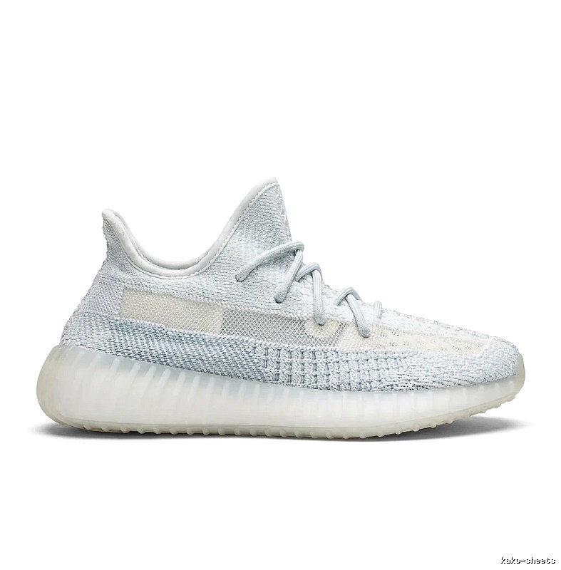 Pure White Yeezy 350 Trendy Sneakers