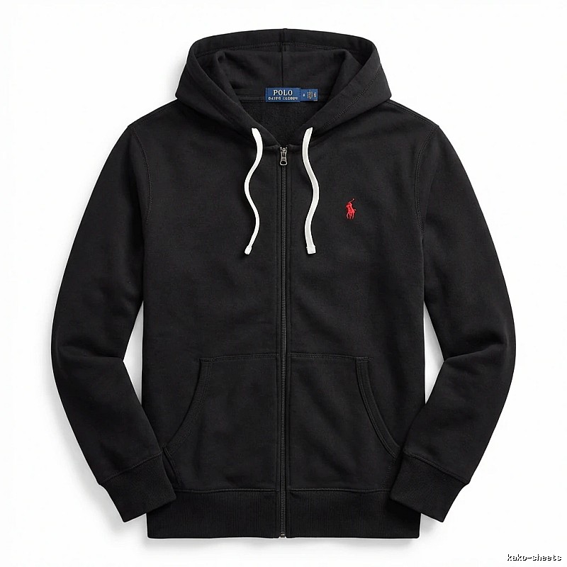 Ralph Lauren black casual style hoodie