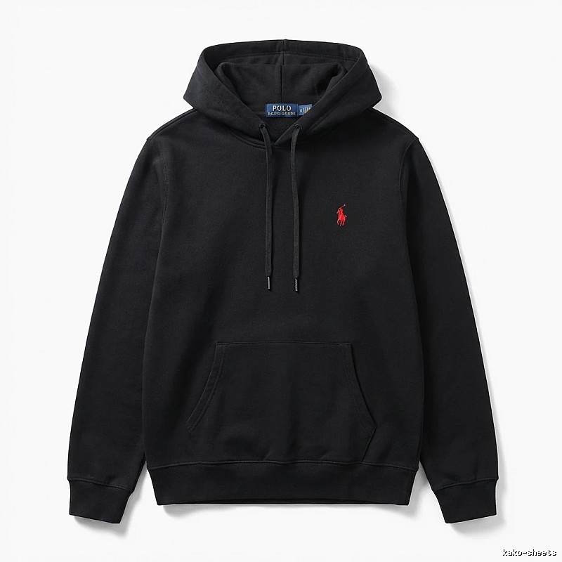 Ralph Lauren Polo hooded black sweatshirt