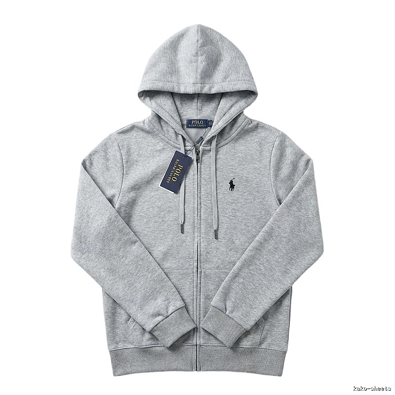 Ralph Lauren POLO series grey hoodie