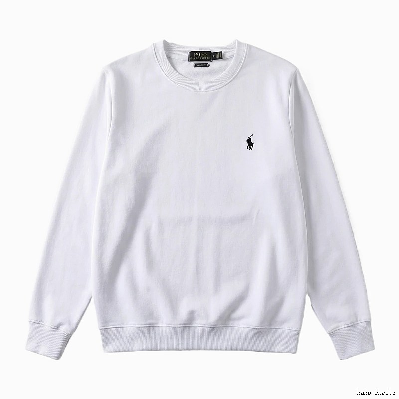 Ralph Lauren Polo Simple White Sweatshirt