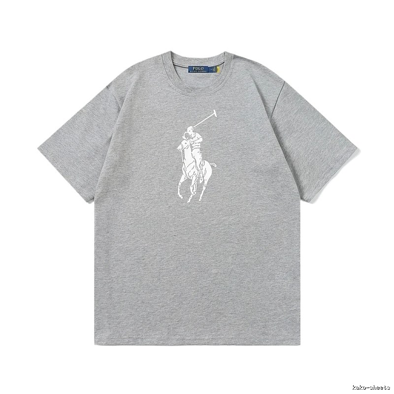 Ralph Lauren Polo-style grey T-shirt