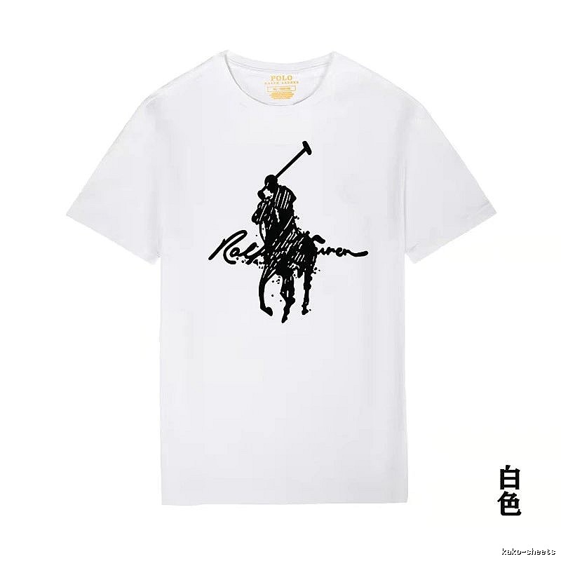 Ralph Lauren Polo-style white T-shirt