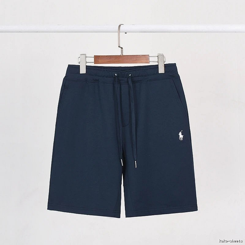 Ralph Lauren Streetwear Sweat shorts Gray Drawstring Small with Logo Accent