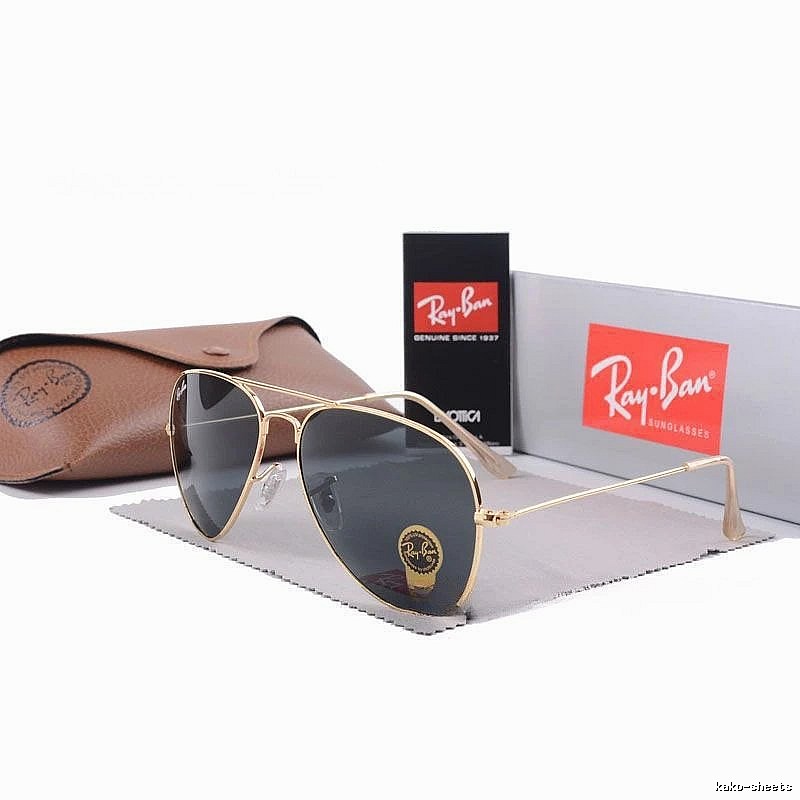 Ray-Ban Monogram Aviator sunglasses Gold Tone Sunglasses for Layered Styling