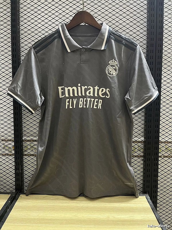 Real Madrid Relaxed Home soccer jersey White Real Madrid with Designer-Inspired Detail Select Edition