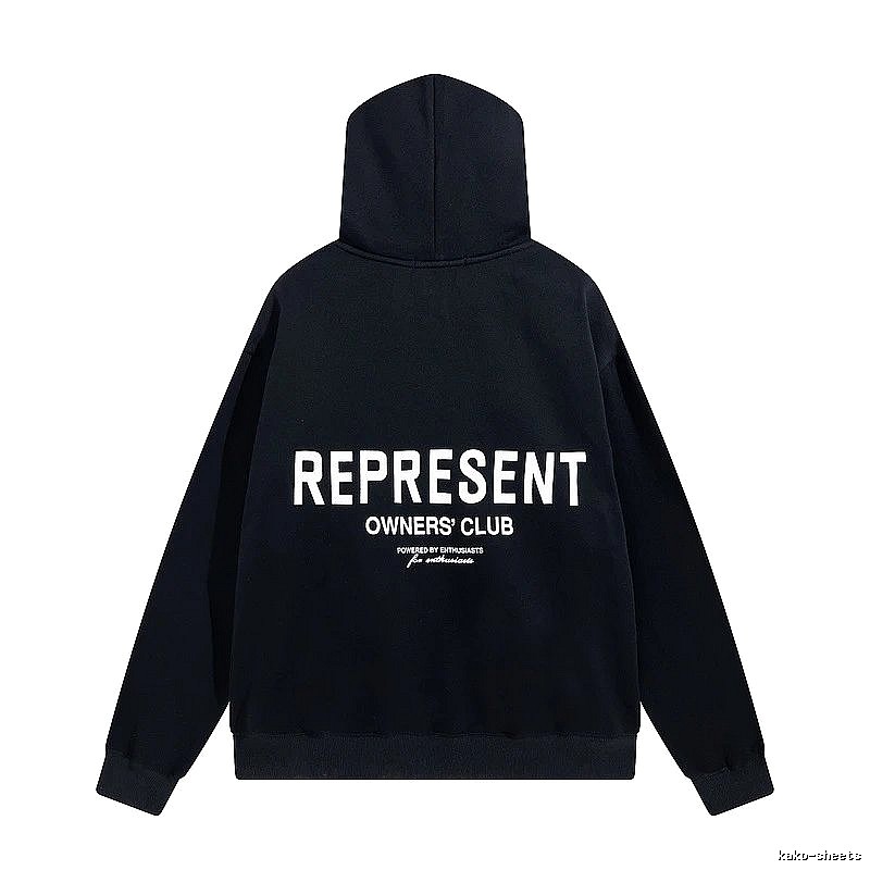 Represent Classic Owners Club hoodie Navy Large Represent for Daily Styling