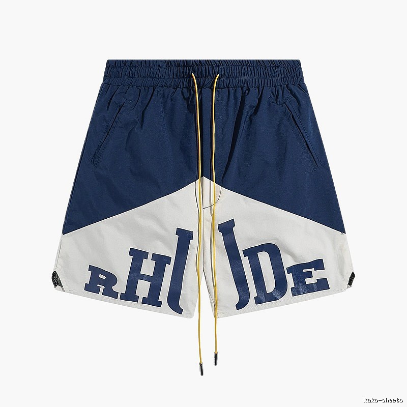 RHUDE Color - Blocking Sports Shorts