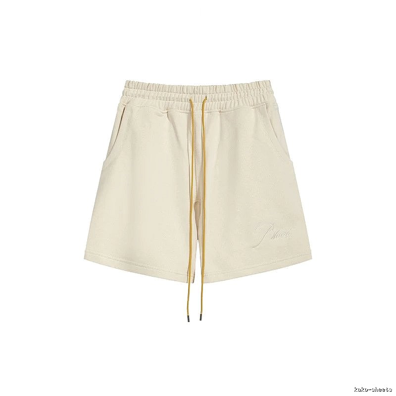 RHUDE's simple and casual style off-white shorts