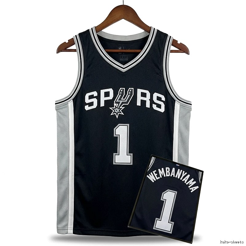 Spurs' Wembanyama-style jersey
