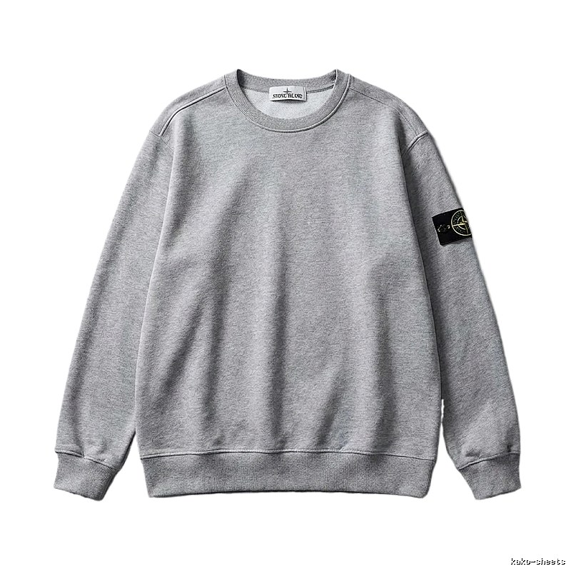 Stone Island basic grey sweatshirt