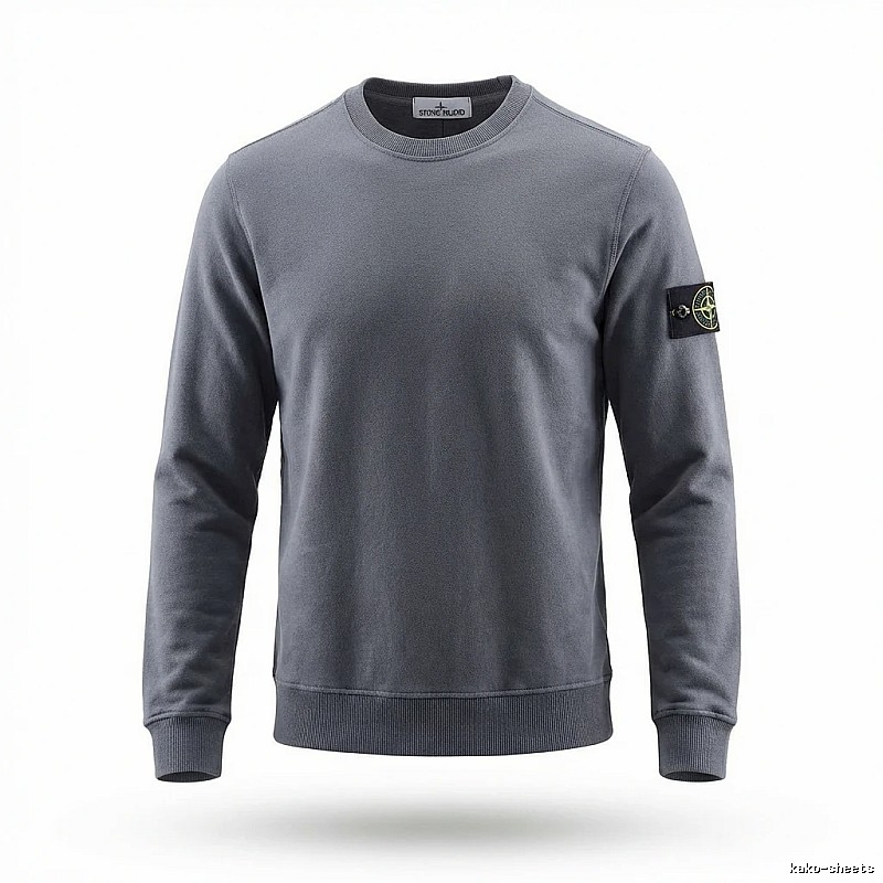 Stone Island basic grey sweatshirt